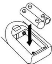 Soundmaster NR565 - INSTALLAZIONE DELLA BATTERIA NEL TELECOMANDO - 1