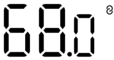 Etekcity FIT 8S - Display Messages - 1