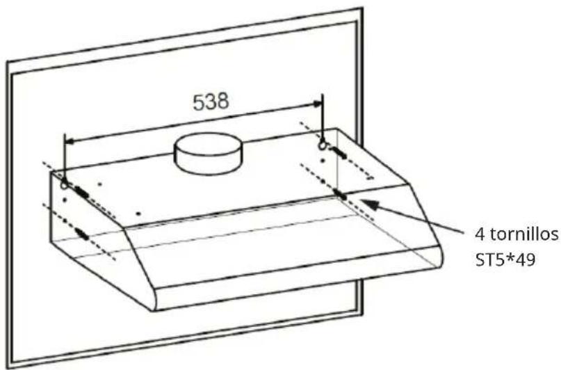 Klarstein Contempo 60 - Montaje en pared - 1