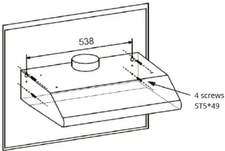 Klarstein Contempo 60 - Wall mounting - 1