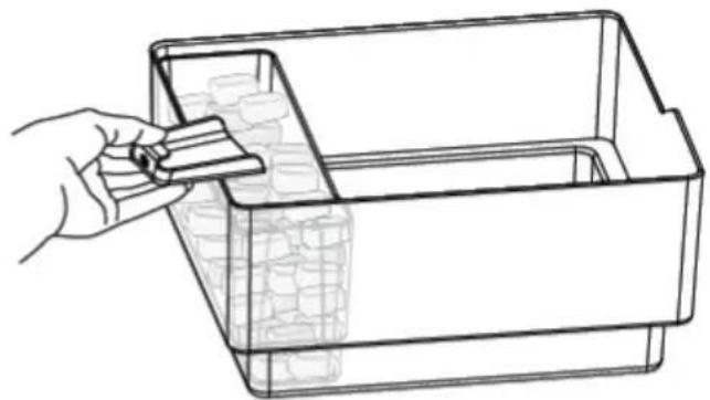 Fisher & Paykel RF170WLHJX1 - Système à glaçons manuel (sur certains modèles uniquement) - 2