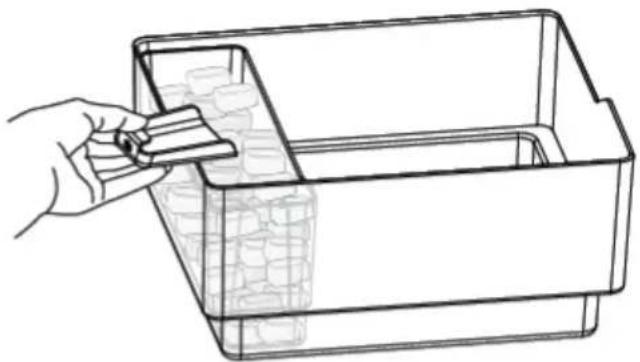 Fisher & Paykel RF170WLHUX1 - Système à glaçons manuel (sur certains modèles uniquement) - 2