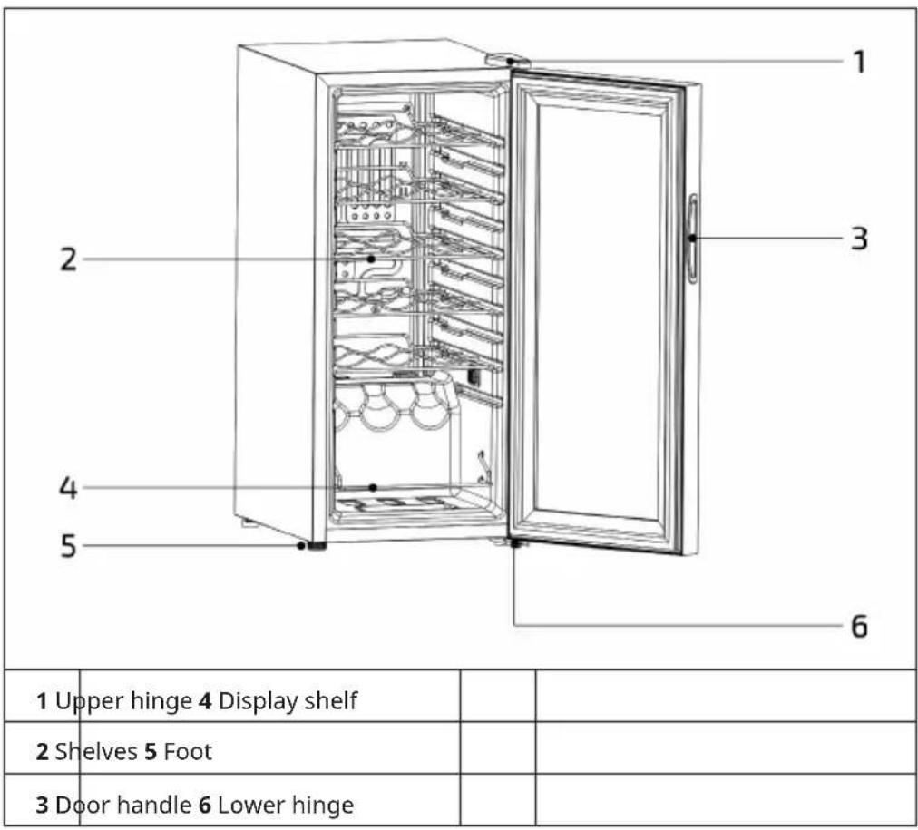Klarstein Shiraz Premium Smart 24 - DEVICE OVERVIEW - 2