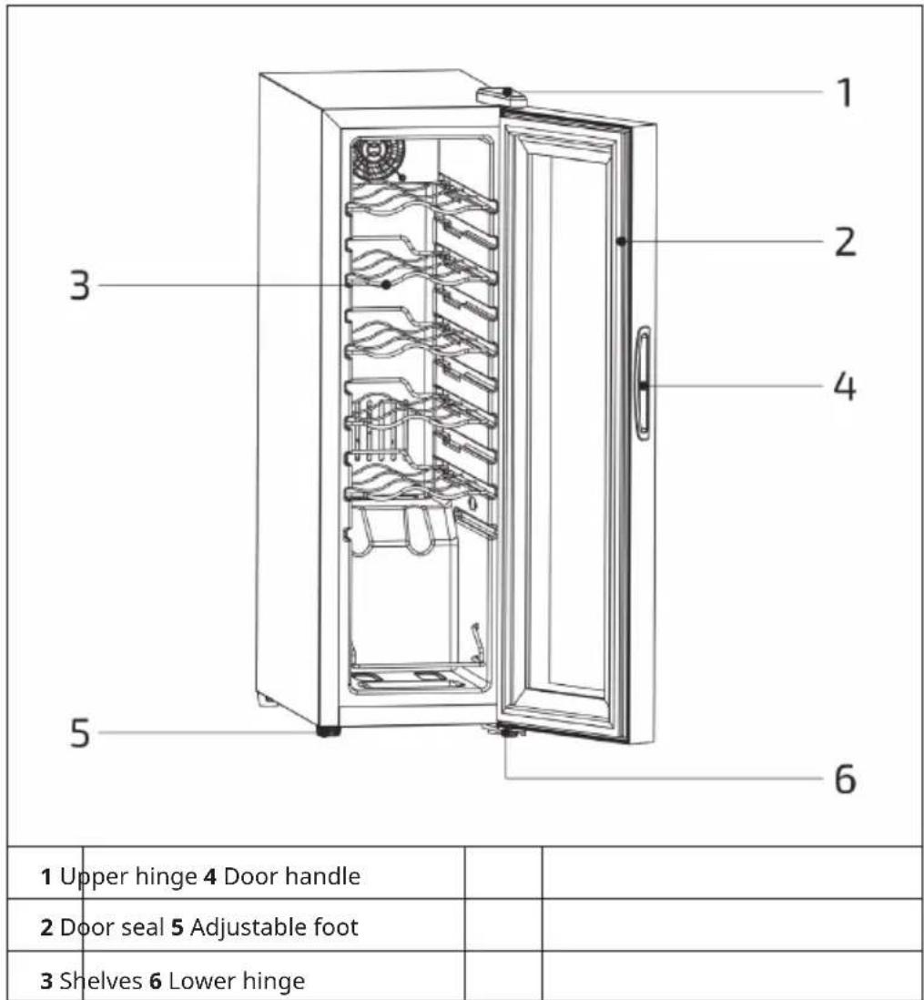Klarstein Shiraz Premium Smart 24 - DEVICE OVERVIEW - 1