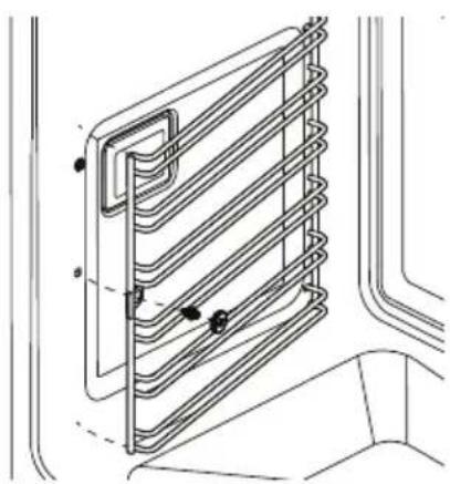 Fisher & Paykel OS24NDTDB1 - Réinstallation des rayons latéraux - 2
