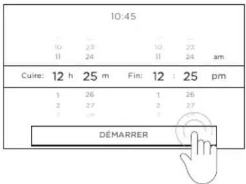 10:45 10 23 10 23 11 24 11 24 am Cuire: 12 h 25 m Fin: 12 : 25 pm 1 26 1 26 2 27 2 27 ? ? ? ? ? ?? DÉMARRER