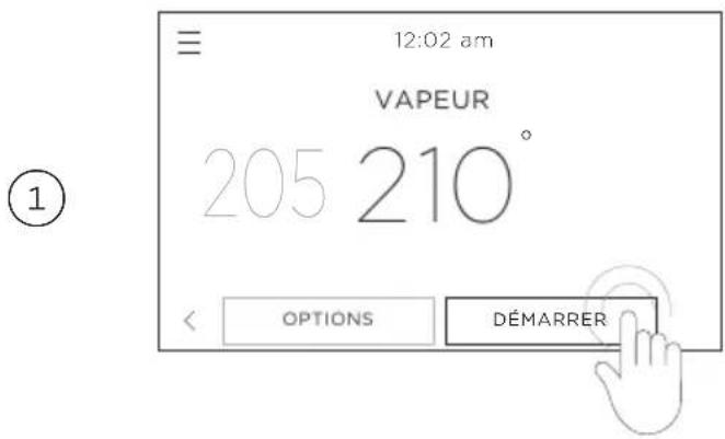 Fisher & Paykel OS24NDTDB1 - Remplissage du réservoir d'eau - 1