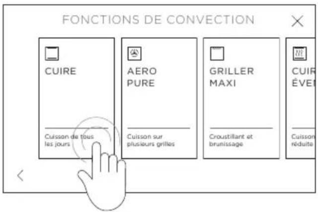 FONCTIONS DE CONVECTION CUIRE AERO PURE GRILLER MAXI CUIR ÉVEI Cuisson de tous les jours Cuisson sur plusieurs grilles Croustillant et brunissage Cuisson réduite