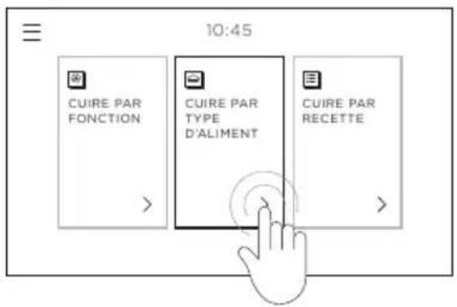 10:45 CUIRE PAR FONCTION CUIRE PAR TYPE D'ALIMENT CUIRE PAR RECETTE