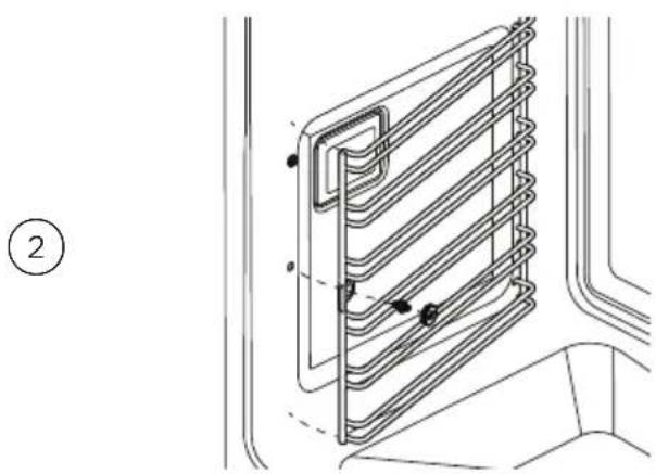 Fisher & Paykel OS24NDTDB1 - Retrait des rayons latéraux - 2