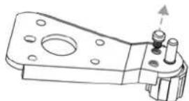 FRIGELUX RC262BE - Cambiar de sentido de allá puerta - 4