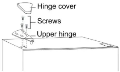 FRIGELUX RC262BE - Door reversal instructions - 13