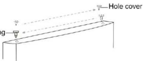 FRIGELUX RC262BE - Door reversal instructions - 11