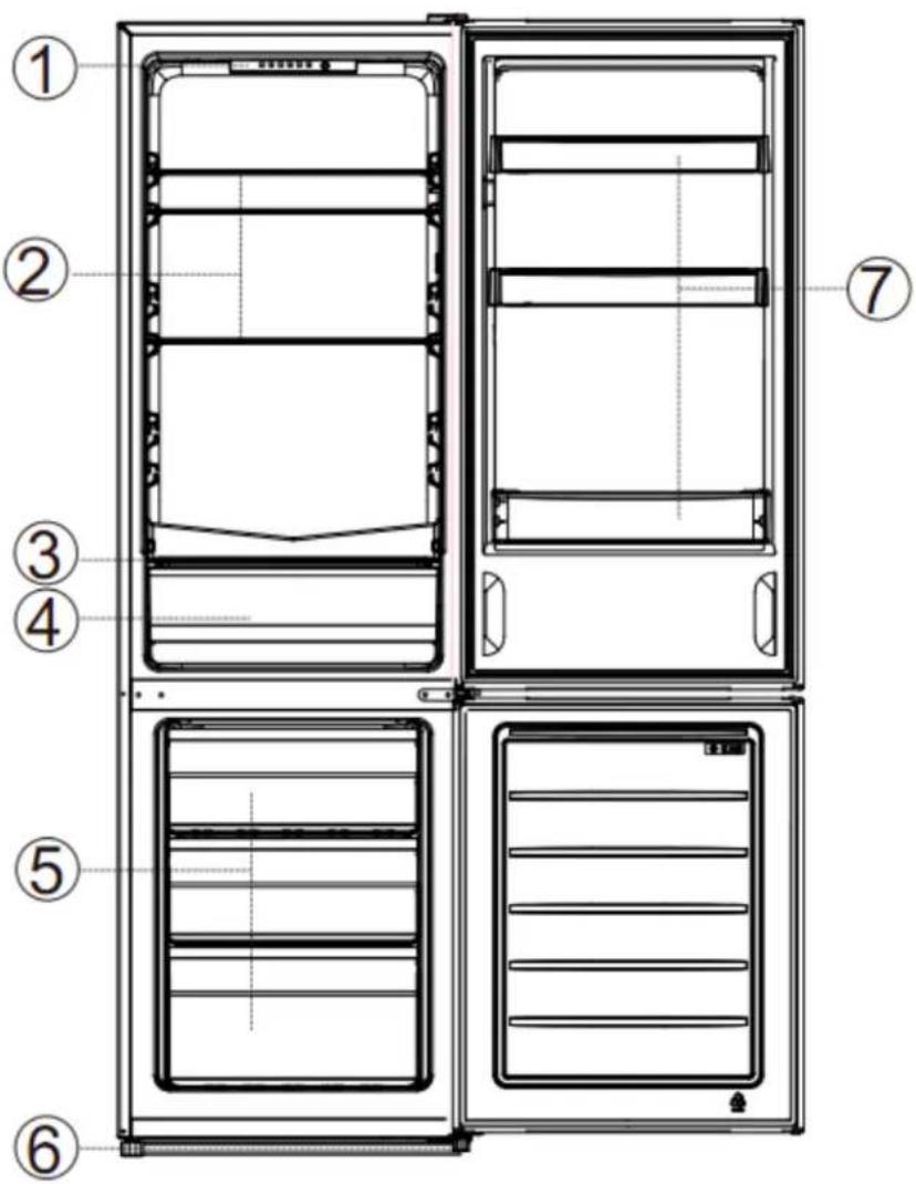FRIGELUX RC262BE - PRODUCT DESCRIPTION - 1