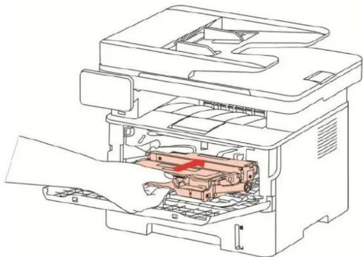PANTUM M7310DW - Changer la cartouche et le composant de tambour - 14