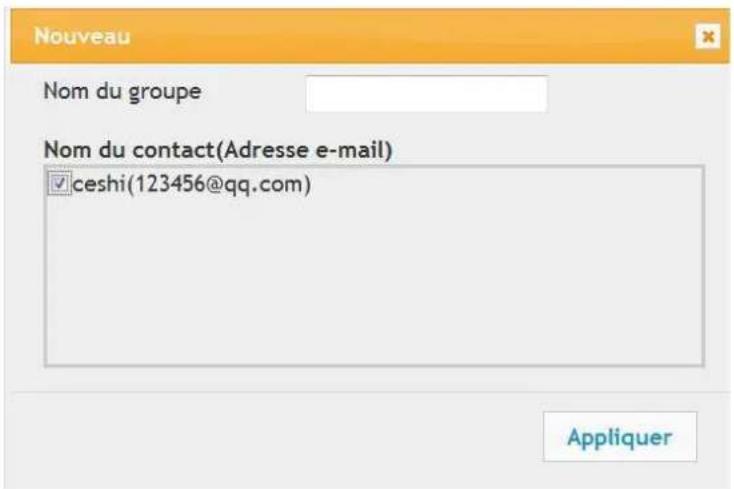 PANTUM M7310DW - Configurer groupe d'email - 1
