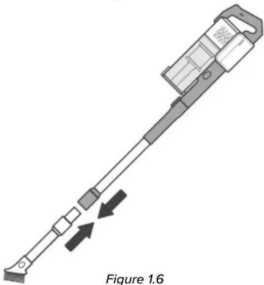 Levoit LVAC-200 - To use a nozzle attachment: - 2
