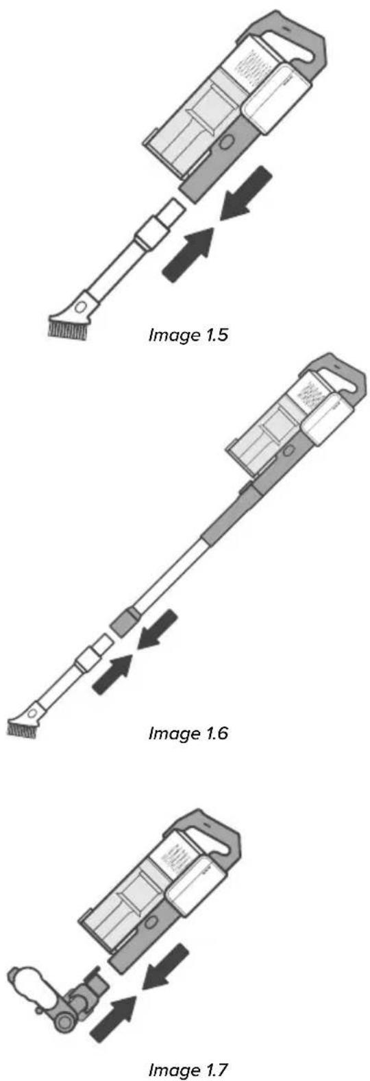 Levoit LVAC-200 - Pour utiliser un embout : - 1
