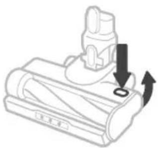 Levoit LVAC-200 - Post-Motor Filter Cleaning the Roller Brush - 2