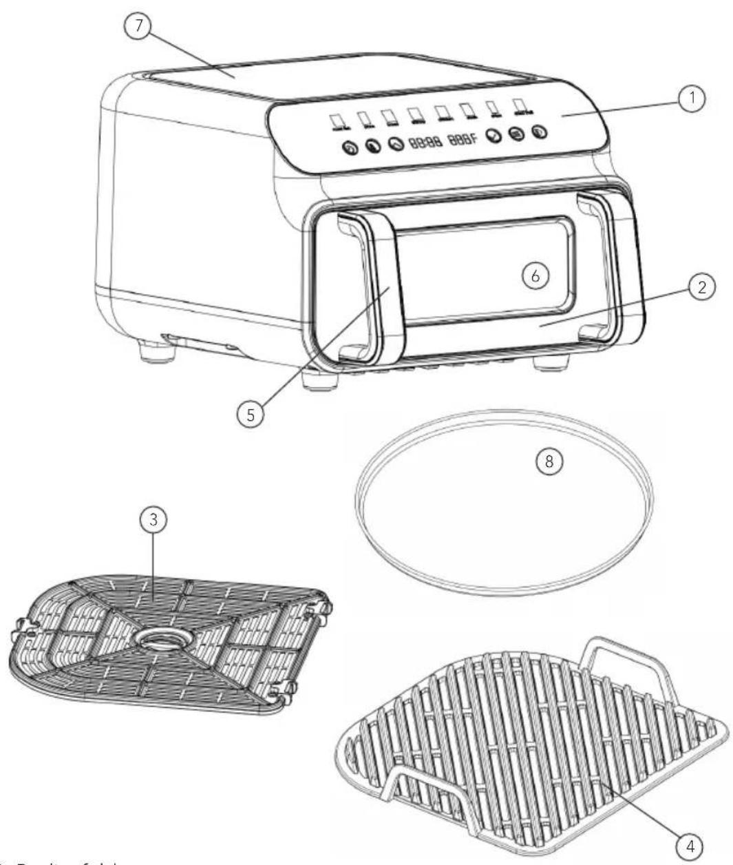 WILFA DualFry Grill 10 AFG-10 - PRODUKTÜBERSICHT - 1