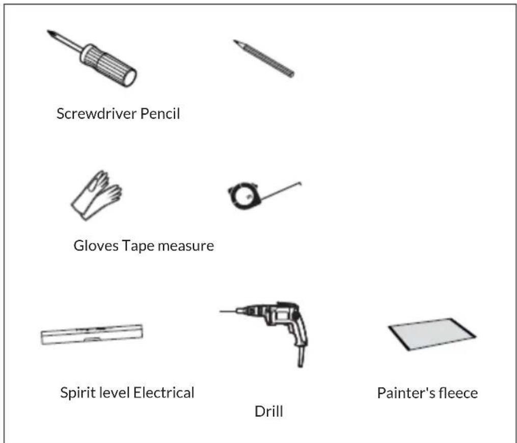 Blumfeldt Fairmont Smart - REQUIRED TOOLS - 1