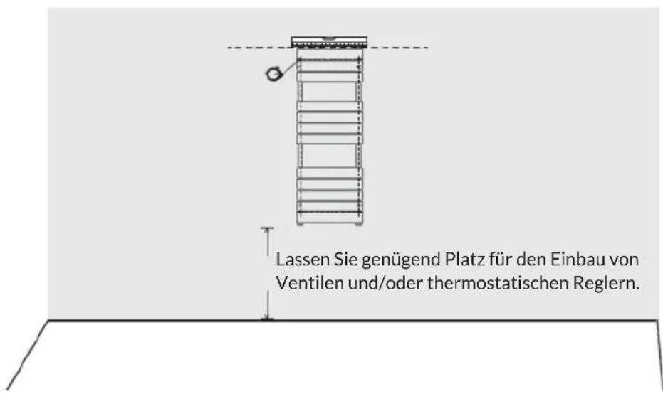Blumfeldt Fairmont Smart - INSTALLATION DES HEIZKÖRPERS - 1