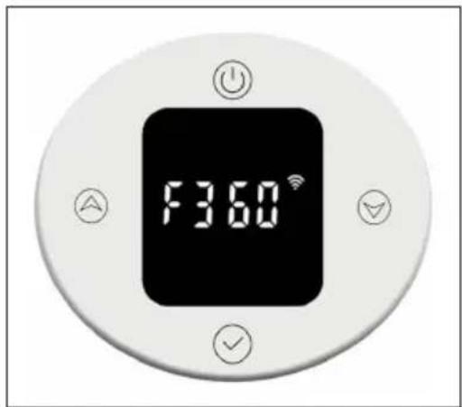 Blumfeldt Fairmont Smart - F3: Surface temperature of the radiator (economy mode) - 1