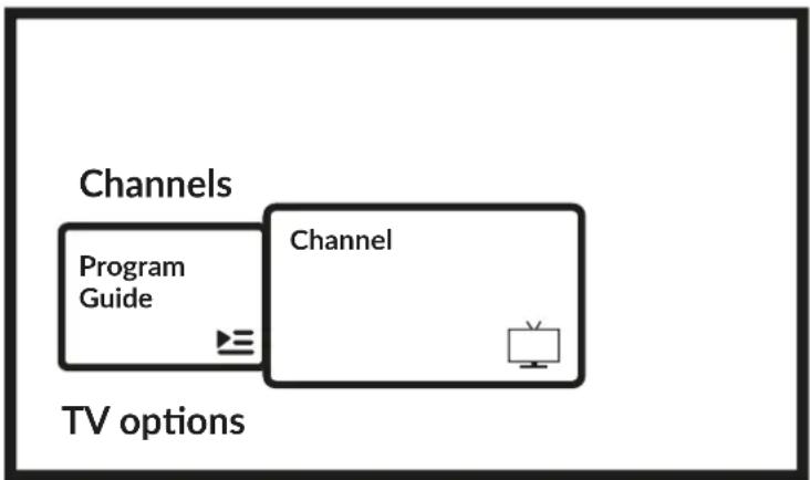 STRONG SRT 55UF8733 - ^er niveau d'options TV - 1