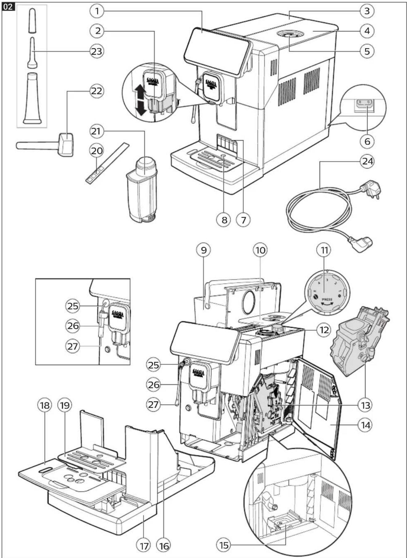 GAGGIA Magenta Plus RI8700 - 1