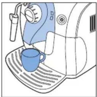 GAGGIA Besena RI8180 - Préparation d'une ou de deux tasses d'espresso ou de café normal \_\_\_\_ - 1
