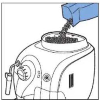 GAGGIA Besena RI8180 - Riempimento del serbatoio dell'acqua - 3