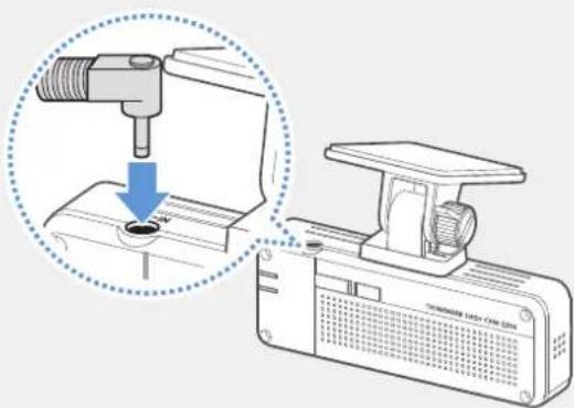 Thinkware Q200 - Branchement du câble d'alimentation continue - 9