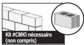 SANUS BLFS420 - - CONSERVEZ CES INSTRUCTIONS - VEUILLEZ LIRE ATTENTIVEMENT LE MANUEL AVANT D'UTILISER CE PRODUIT - 1