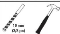 SANUS BLFS420 - - CONSERVEZ CES INSTRUCTIONS - VEUILLEZ LIRE ATTENTIVEMENT LE MANUEL AVANT D'UTILISER CE PRODUIT - 3