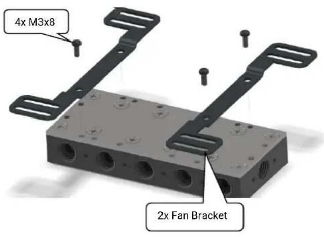 Alphacool ES Distro Plate C3 - Assembly - 5