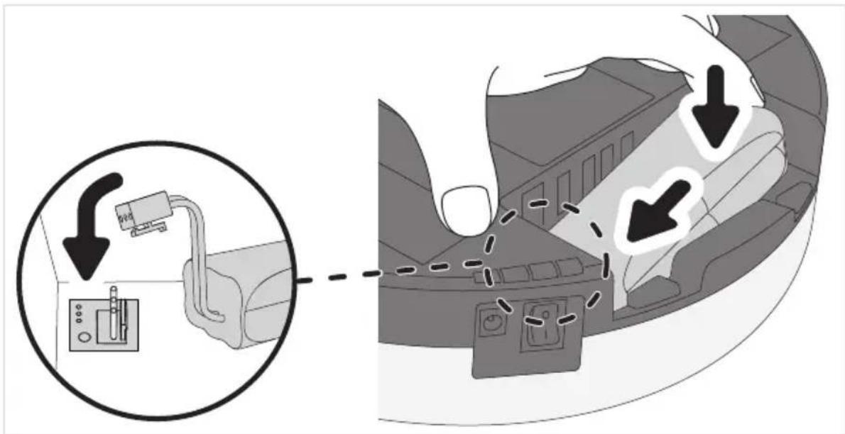 Diagram illustrating car seatbelt usage, showing hand positioning and down-right movement with arrows indicating direction of movement.