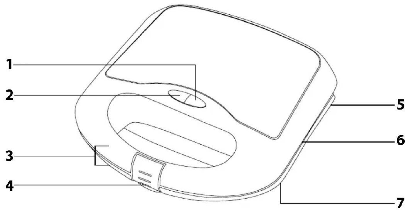 SENCOR SSM 4221RD - Attention : Surface chaude - 1