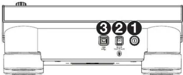 DENON LC6000 Prime - Rear Panel - 1