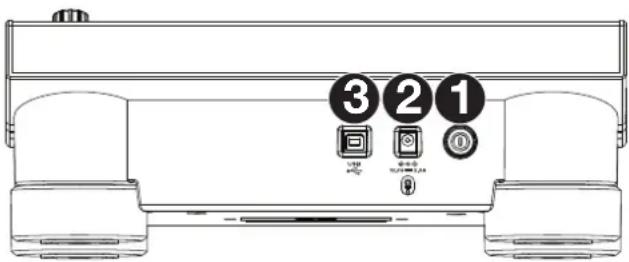 DENON LC6000 Prime - Pannello posteriore - 1