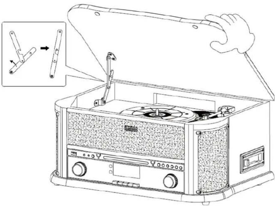 LENCO Classic Phono TCD-2551 - CD-PROGRAMMERING - 1