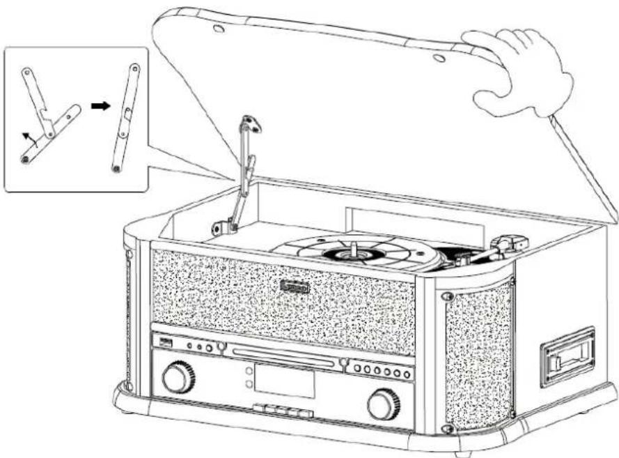 LENCO Classic Phono TCD-2571 - CD PROGRAMMEREN - 1