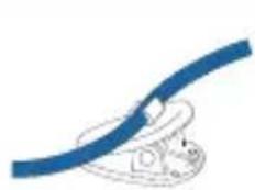 AKG EC 82 MD - Attaching the ear hook microphone - 7