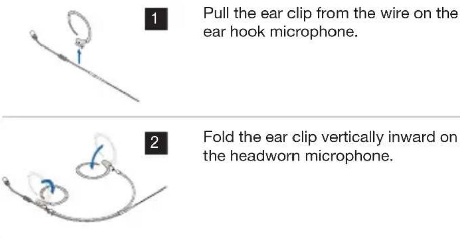 AKG EC 82 MD - Ear clip - 1