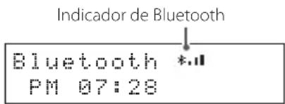 TEAC CR-H101DAB - Gire el mando SOURCE para seleccionar Bluetooth. - 1