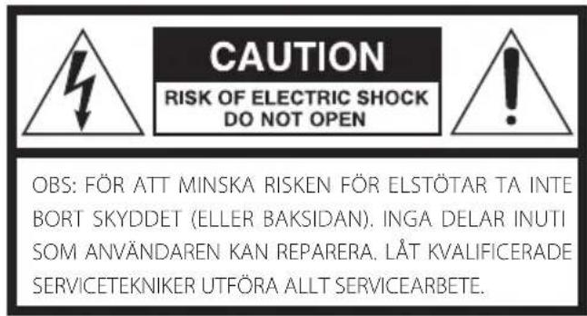 TEAC CR-H101DAB - VIKTIGA SÄKERHETSINSTRUKTIONER - 1