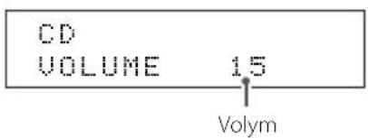 TEAC CR-H101DAB - Justera volymen - 1