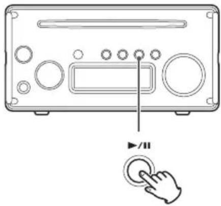 TEAC CR-H101DAB - A STANDBY/ON-knapp (⏻/I) - 6
