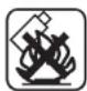Yard Force Compact 300RBS - Waarschuwingssymbolen op de accu - 3