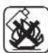 Yard Force LM C37 - Warnsymbole auf dem Akku - 3