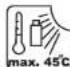 Yard Force LM C34A - Warnsymbole auf dem Akku - 4